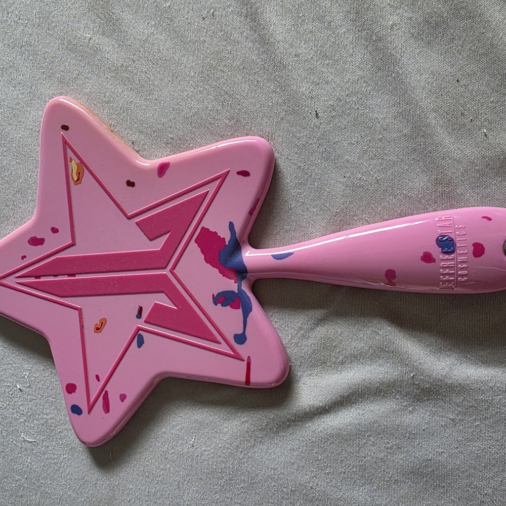 Jeffree Star Pink Star-Shaped Wall Mirror